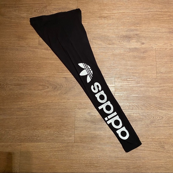 3/$30 Adidas Logo Leggings - Picture 1 of 7